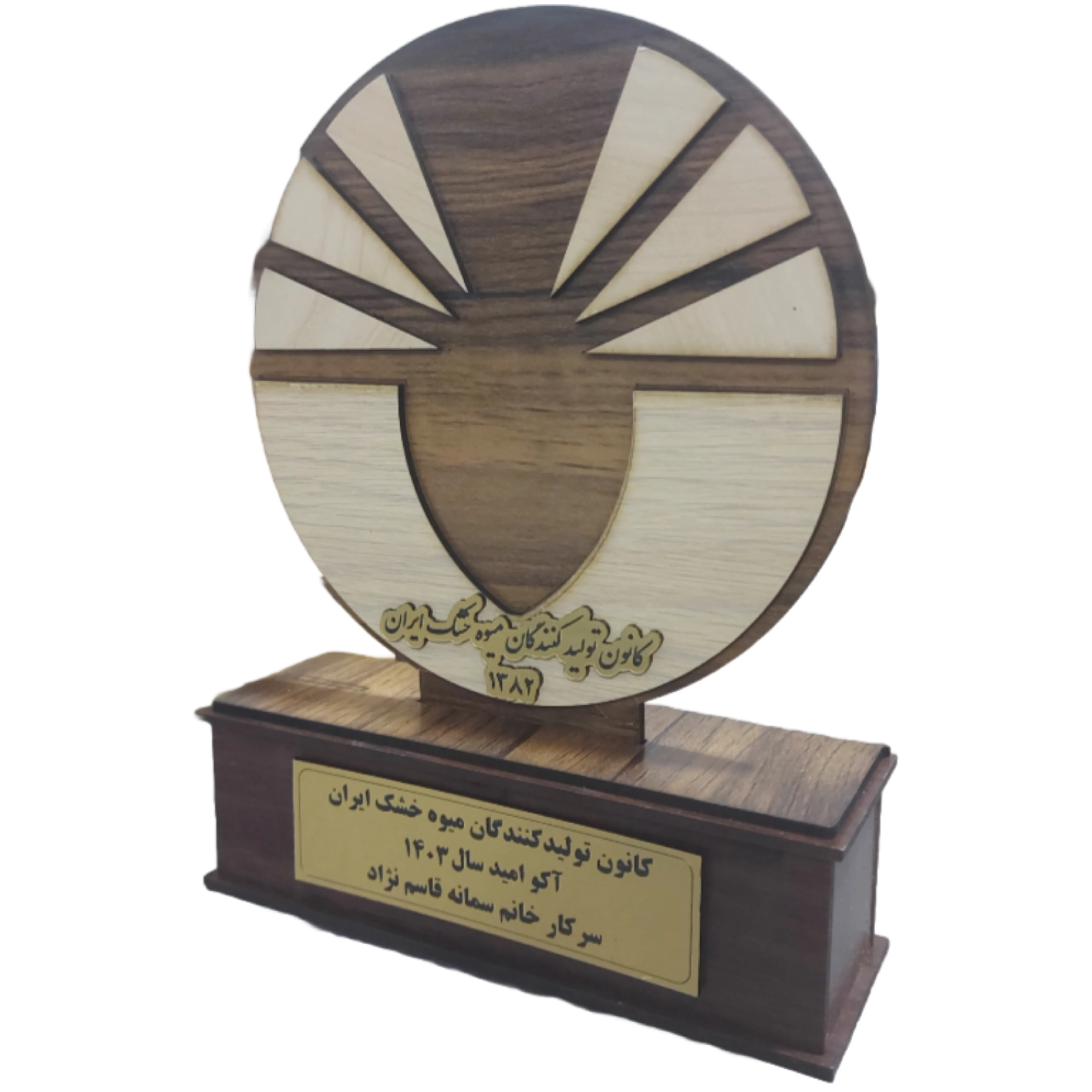 تندیس تقدیر از همکاران برتر ۳